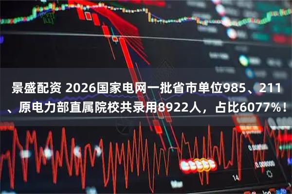 景盛配资 2026国家电网一批省市单位985、211、原电力部直属院校共录用8922人，占比6077%！